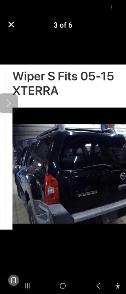 2012 Nissan XTERRA back Door - Image 4 of 4
