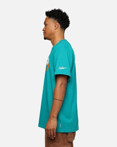 NEU Nike Herren Large Miami Dolphins Rewind Spruch T-Shirt - Karneval - Bild 4 von 8