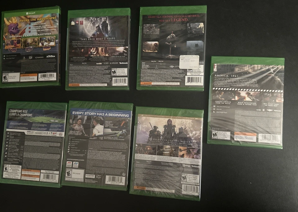 Lote de 9 Videojuegos Xbox One Juegos-NUEVO PRECINTADO-Star Wars/Elder Scrolls+++ Foto 4 de 4