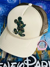2025 Disney Parks Camouflage Mickey Mouse Honor Military Adjustable Cap Hat New