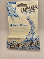 NEW CamelBak Groove Portable Filtration System 2-Pack for Water Bottle Filters