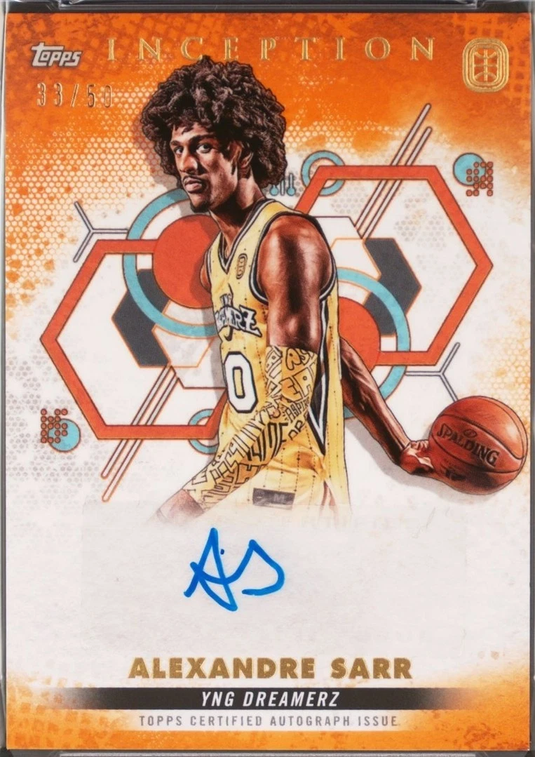 2022-23 Topps Inception OTE Overtime Elite Basketball Trading