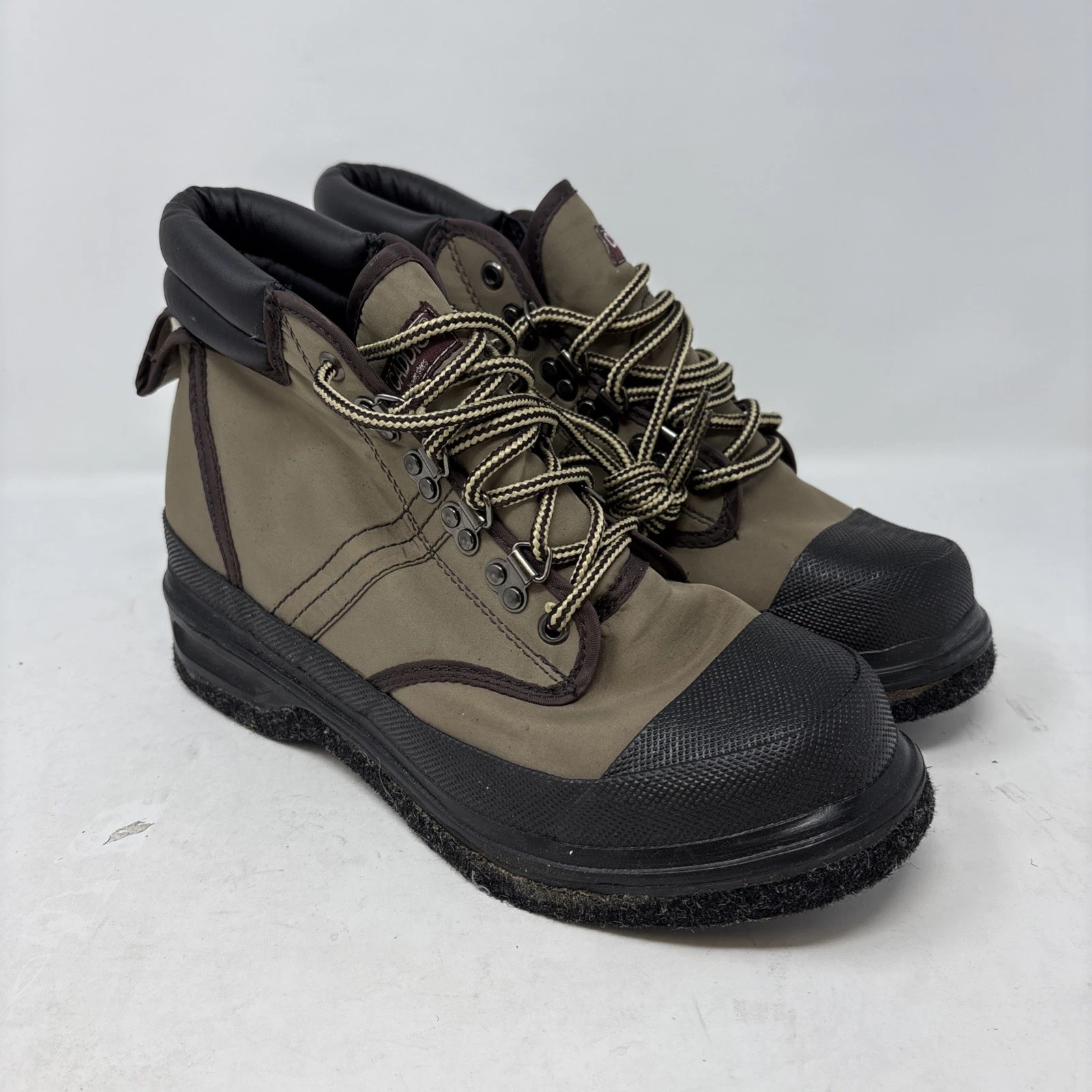 Caddis Felt Sole Wading Shoes Mens Size 8 Brown Boot Fly Fishing
Opens in a new window or tab