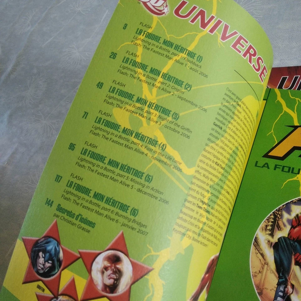 FLASH : the fastest man alive # 1 à 13 - DC Universe HS - Photo 2/4
