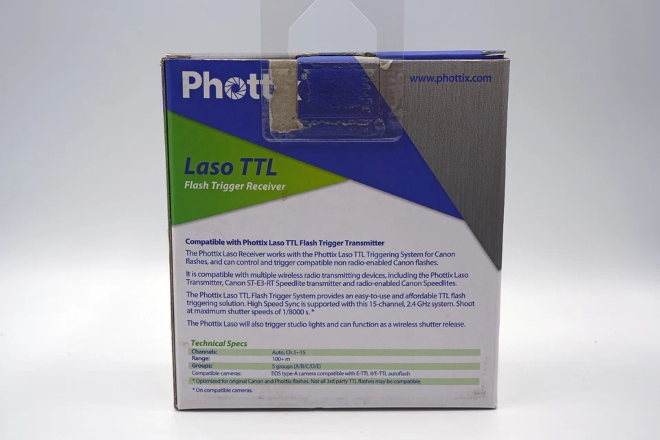 Phottix Laso TTL Flash Trigger Receiver for Canon - Image 3 of 3