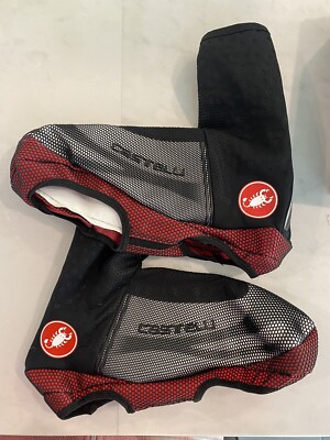 Castelli ESTREMO SHOECOVER Schuhüberzieher | Gore-Tex Infinium Windstopper & Polartec | Schwarz, Wind- & Spritzwassergeschützt