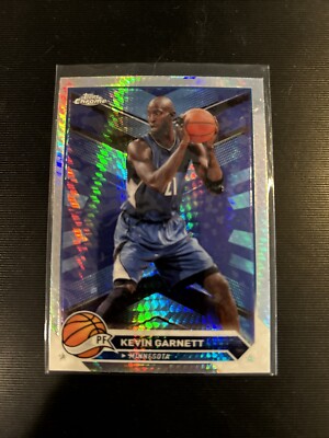 KEVIN GARNETT 2023-24 TOPPS CHROME PRISM REFRACTOR SP #64 FREE SHIP