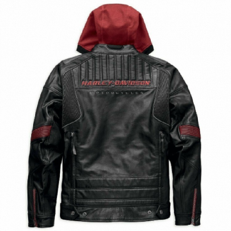 Chaqueta de motocicleta Harley Davidson para hombre chaqueta de cuero de vaca genuina hecha a mano