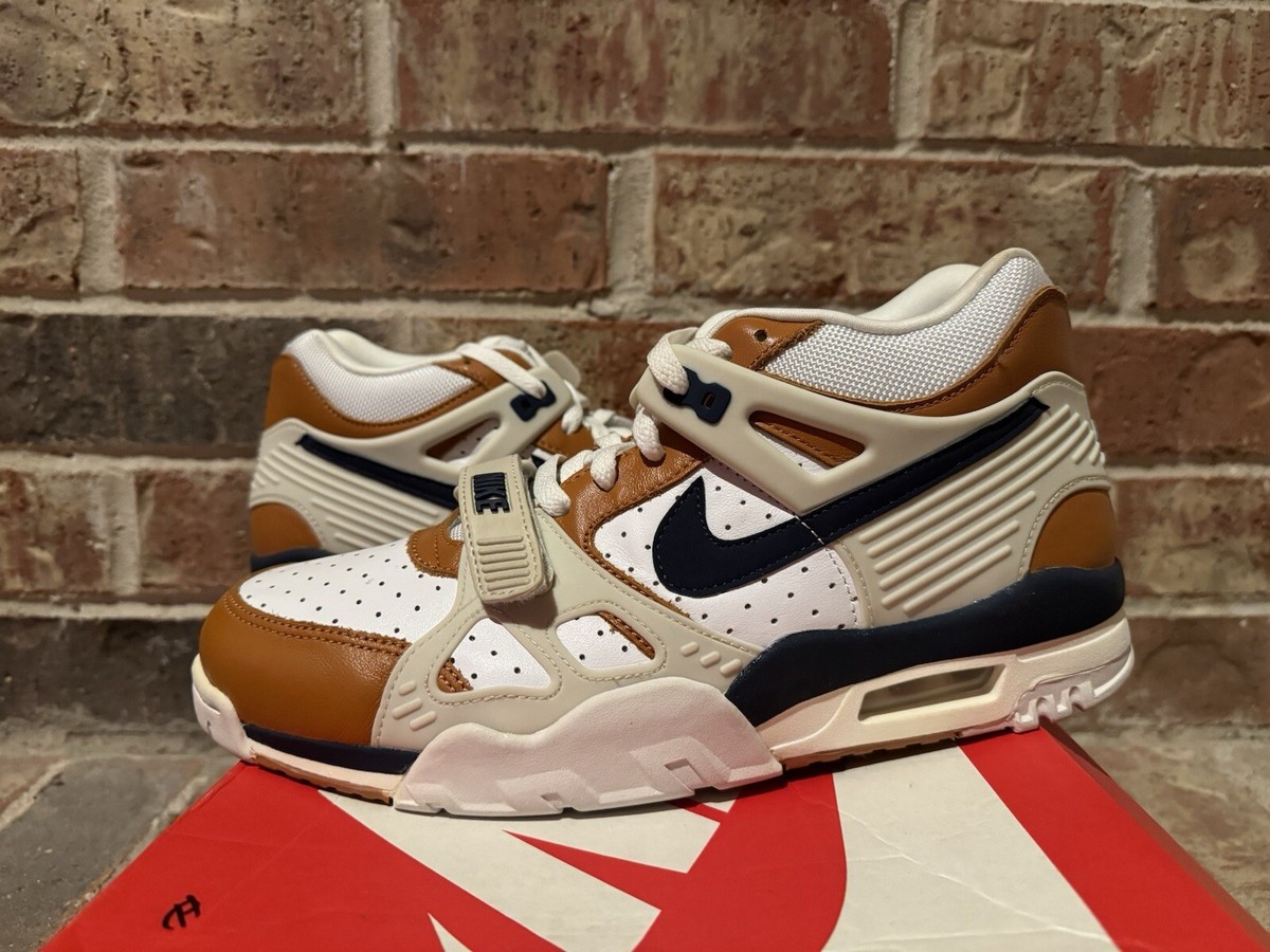 New 10 Nike Air Trainer Medicine Ball Bo Jackson Ginger Brown 705425-100  Men