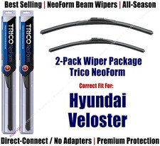 2-Pk Super-Premium NeoForm Wipers fit 2012-2017, 19 Hyundai Veloster - 16260/180