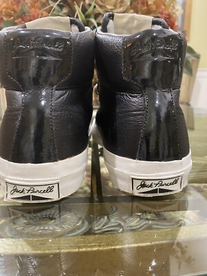 よ*ん様 CONVERSE JACK PURCELL LEATHER OX 14 Converse Jack Purcell Leather Ox Black White Style: 164224C