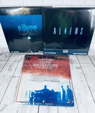 Aliens Laserdisc  The Abyss Laserdisc  Close Encounters Of The Third Kind Lot