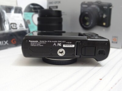 N*a様 D2【used】Panasonic LUMIX デジカメ DMC-GF Panasonic LUMIX DMC-GF2 12.1MP Digital Camera - Black (Body