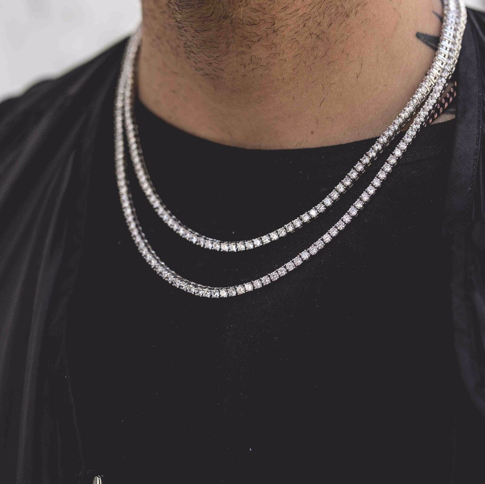 5mm Diamond Cut Franco Chain, 18k Gold Chain Men's White Gold Necklace -  Proclamation