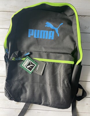 Backpack Neon Pumas PUMA Black With Neon Accents Surface Backpack