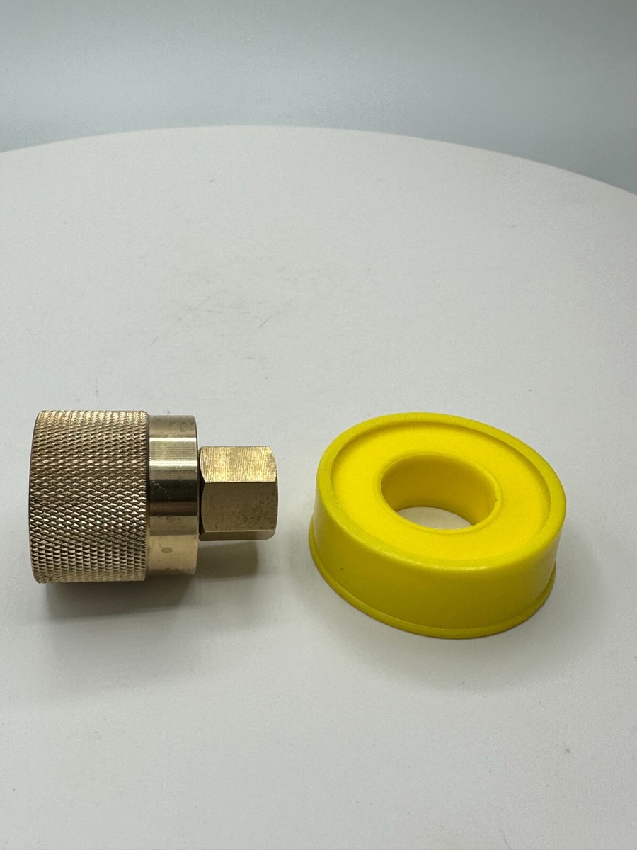 siilon リブキャップ /イエロー REPLACES REGO 7141F TANK COUPLER 471L QUICK CONNECT 1+1/4