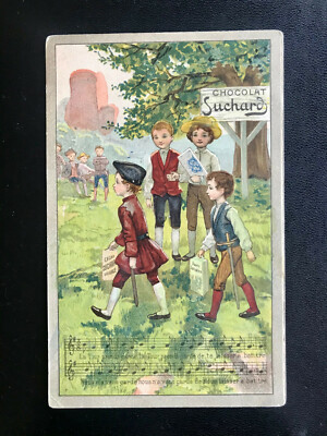 AK Litho (253) Werbung Suchard Cacao Schokolade um 1905