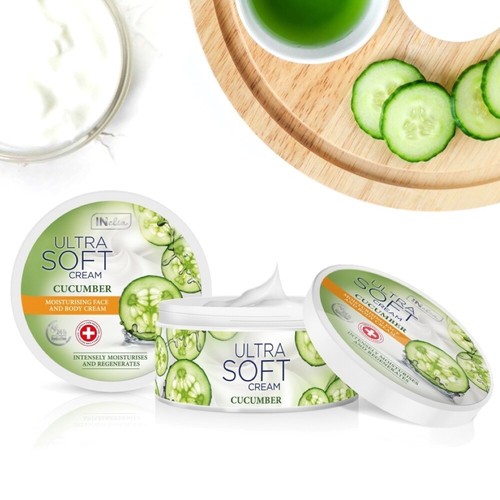 ULTRA SOFT Face & Body Cream with Natural Extracts Goat's Milk Green Tea 200ml - Picture 18 of 23