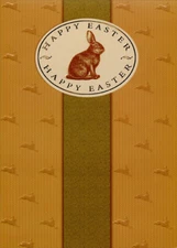 Rabbit in Oval Frame - Designer Greetings Easter Card by Designer Greetings