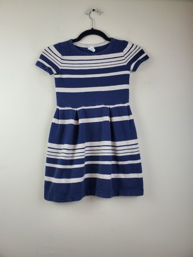 Crewcuts 7 dress girls Preppy Classic J Crew Blue Pleated - Picture 6 of 6