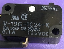 Lot of 12 Omron V-10G-1C24-K Snap Action Switch Used Condition