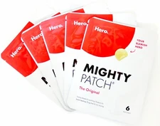 ×5 Pack The Original Mighty Patch By Hero Cosmetics, 30 Patches EXP:SEE DESCRIPT