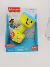 Fisher-Price GJW57 Laugh  Learn Counting Dumbbell Green, Blue, Orange, Red