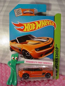 Case P/Q 2015 i Hot Wheels CAMARO CONVERTIBLE CONCEPT #246âOrange;TRAP5âThen Now | eBay