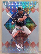 1996 Donruss POWER ALLEY #9 Manny Ramirez RARE ICONIC HOLOFOIL INSERT /4500