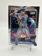 2024 Topps Cosmic Chrome #108 Cam Eden Base RC Blue Jays