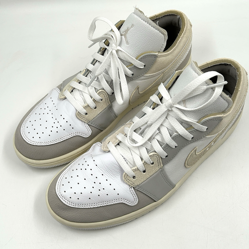 Nike Air Jordan 1 SE Craft Low Inside Out Tech Grey DN1635-002 Mens Size 10 - Picture 2 of 18