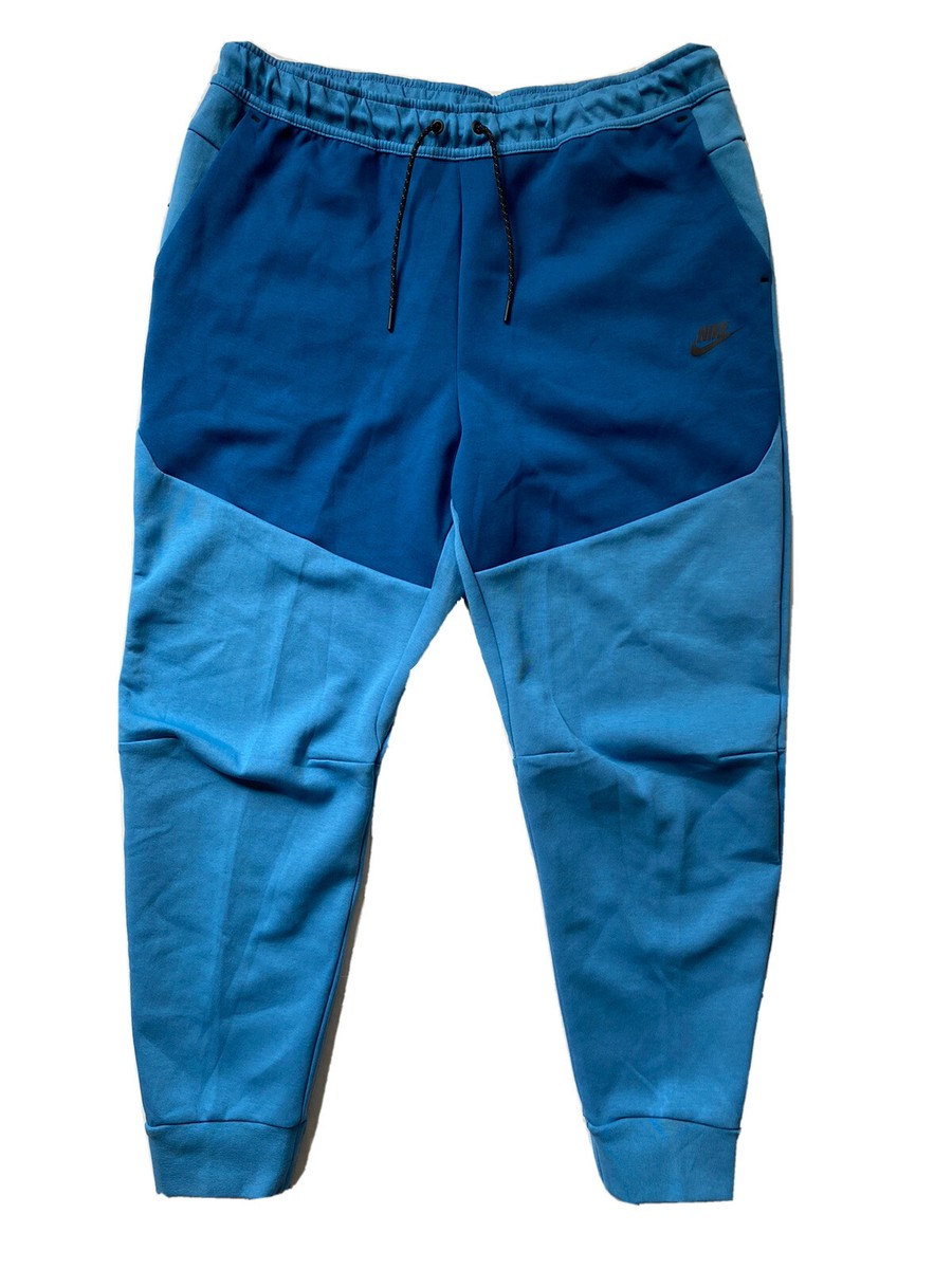 Nike Tech Fleece Taper Jogger Pants UNC Blue CU4495-412 Men's Size