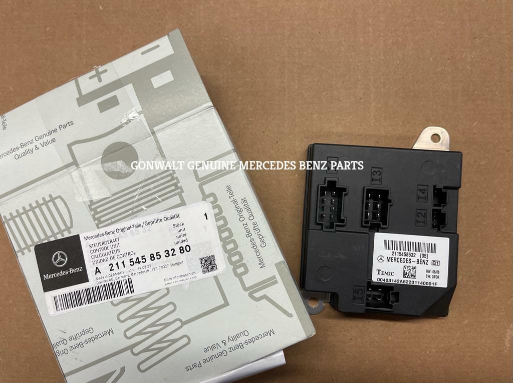 Mercedes Benz Genuine CLS63 AMG E320 Control Unit OE 211545853280 