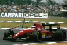 Jean Alesi "Ferrari" Autogramm signed 20x30 cm Bild