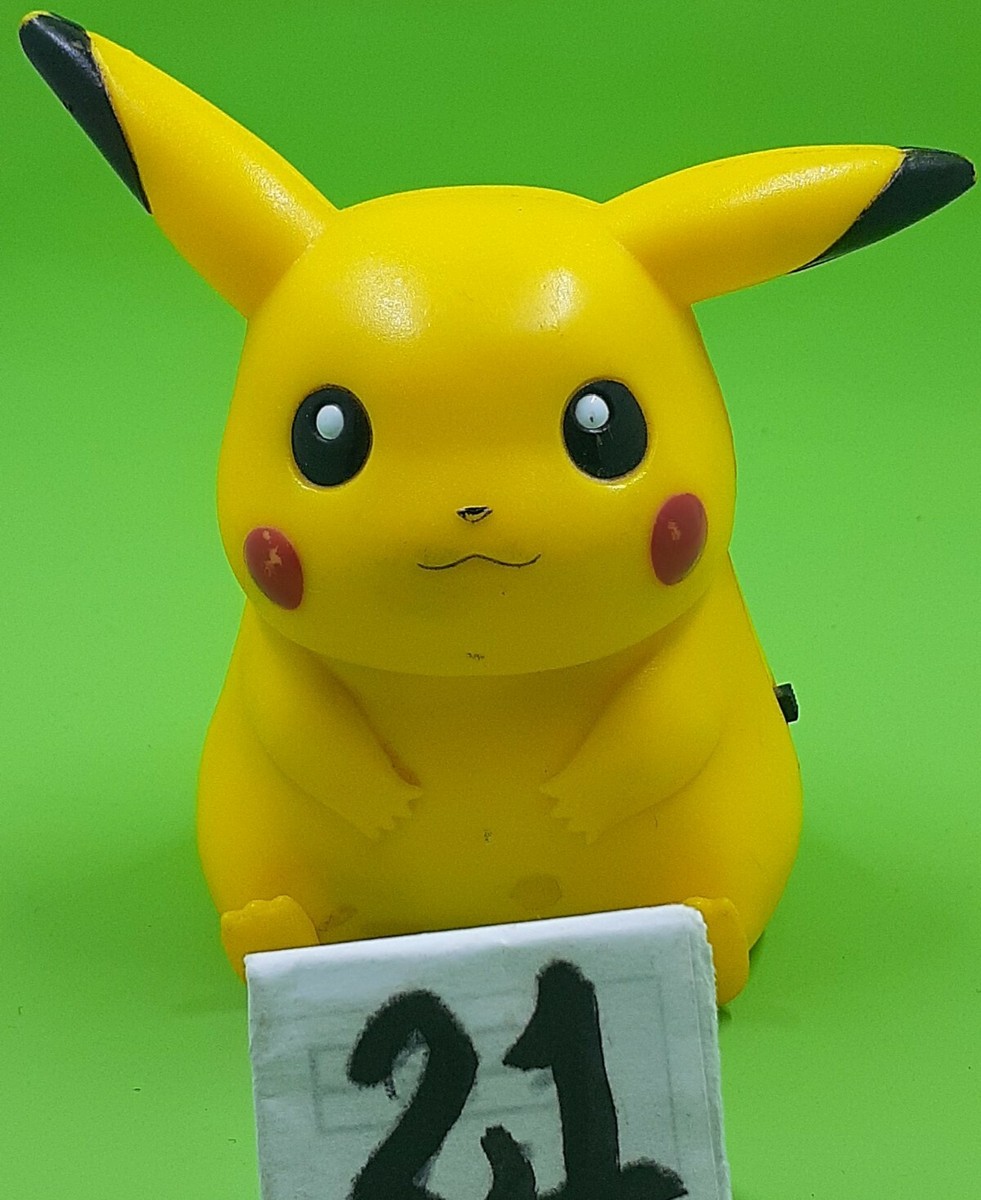 Pikachu Pokemon Sound Activated Tomy Figure 1998 TALKING. | eBay
