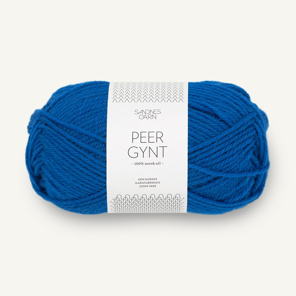 Peer Gynt By Sandnes Garn - Jolly Blue (6046) - 50 G / Approx. 91 M Wool