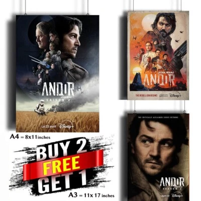 STAR WARS ANDOR Series Season 2 + Collector Poster