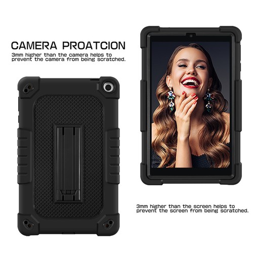 Custodia per tablet antiurto Walmart Onn 8 pollici (3 gen) cover per bambini + protezione schermo - Foto 3 di 31