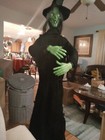 Gemmy Poseable Witch -2006-07 W/box - Works Perfectly Halloween Animatronic — photo 3