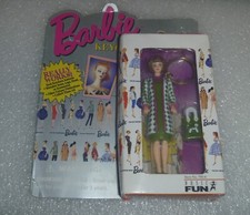 Barbie Key Chain- Poodle Parade Brunette Barbie Mattel 1995- NIB Has Shelf Wear
