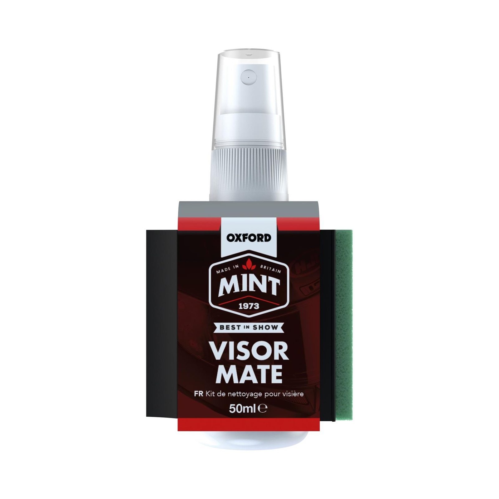 Oxford Mint Motorcycle Motorbike Helmet Visor Mate Pump Action Bottle Single