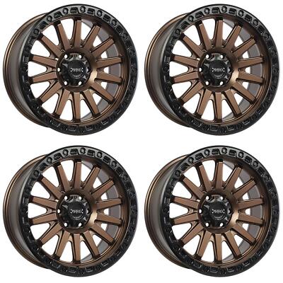 Set of 4 20in Bronze Alloy Wheel Rims for Ram 1500 Classic, RHA4M60 5x139.7 5Lug
