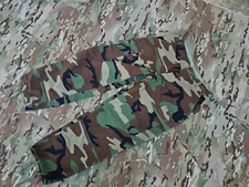 🇺🇸Army Large Regular Pants Woodland BDU Hot Weather Uniform Ripstop Small XSHO
