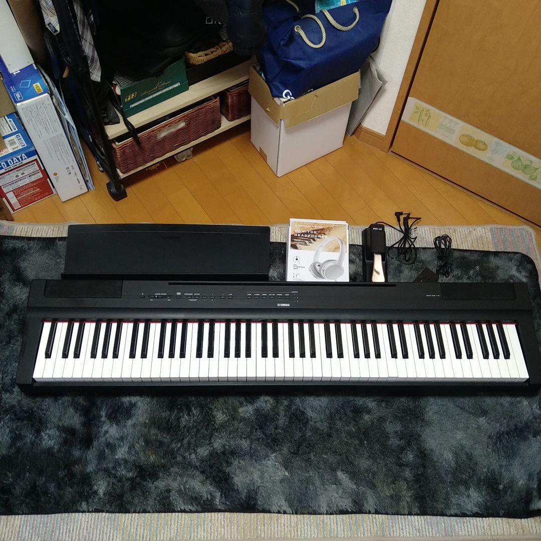 Yamaha P-125B Digital Piano P Series Black Used From Japan