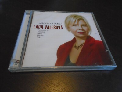 Lada Valesova-Intimate Studies -piano music - NEW SEALED CD