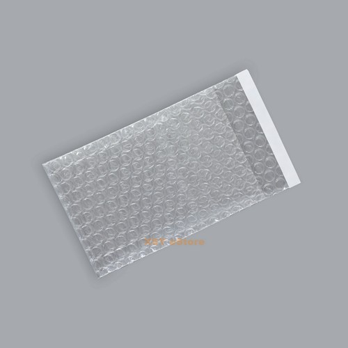 50 PCS Bubble Bags 3" x 3.5"+0.8"_80 x 90+20mm Self Seal Clear Envelopes Packing - Picture 2 of 12