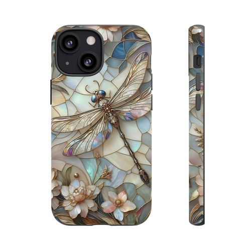 Luna Dragonfly Phone Case, Mother of Pearl Effect Phone Cover | X96 - 第 96/266 張圖片