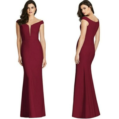 Dessy collection womens trumpet gown size 16 off-the-shoulder deep notch | eBay Dessy collection womens trumpet gown size 16 off-the-shoulder deep notch | eBay