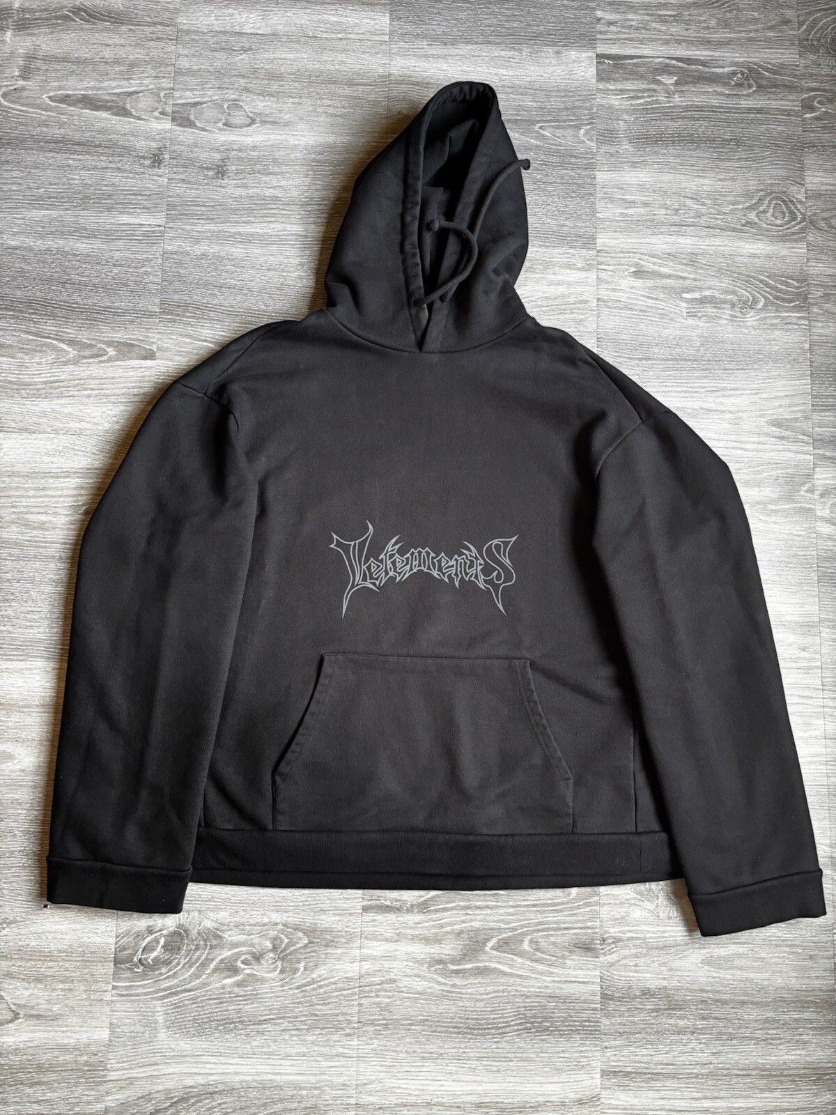 Vetements OG Metal Hoodie AW16