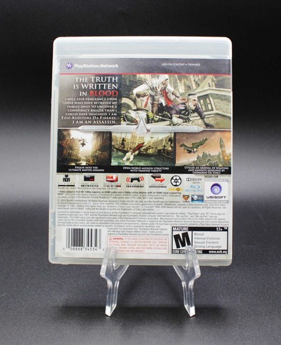 Playstation 3 Assassin's Creed 2! Good Condition! COMPLETE! TESTED! - Picture 3 of 3